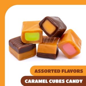 Vanilla Caramel with Assorted Fillings Candy