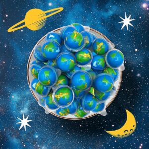 Earth Planet Gummy Balls Candy – Jam Filled