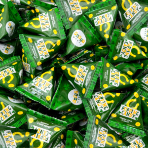 Sour Popping Rock Candy, Green Apple Flavor