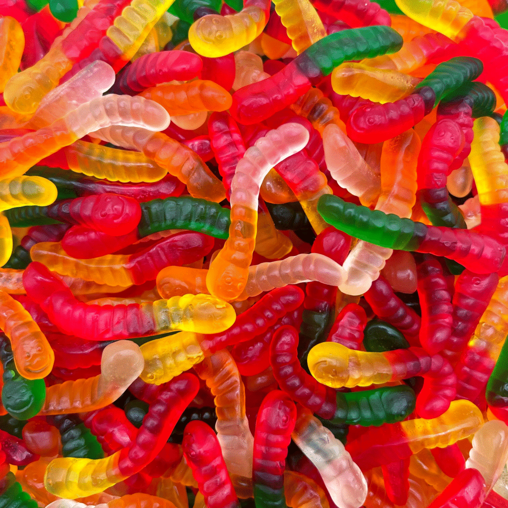 Mini Gummy Worms Candy