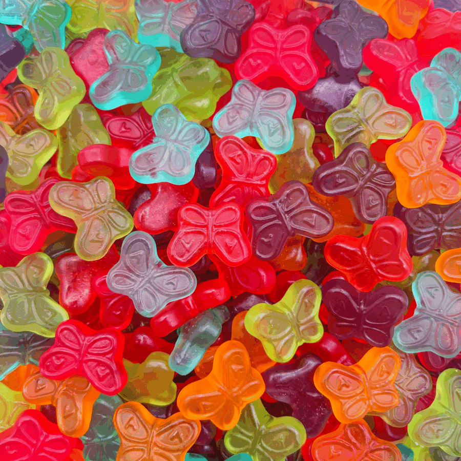 Mini Gummy Butterflies