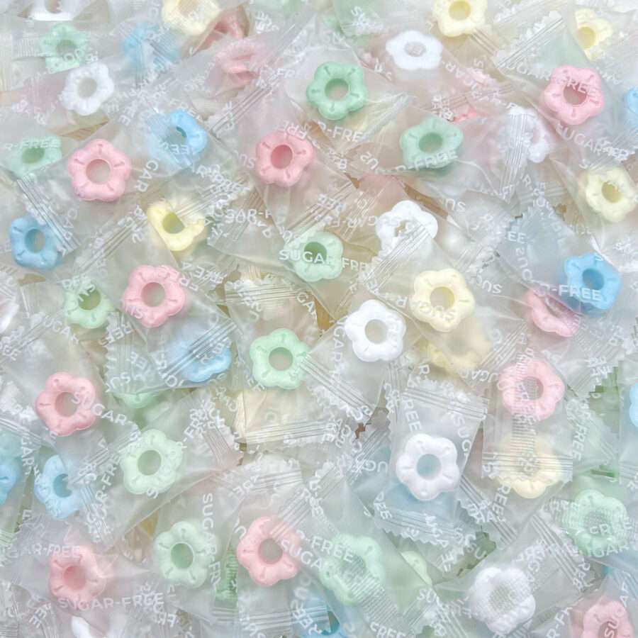 Sugar-Free Flower Hard Candy