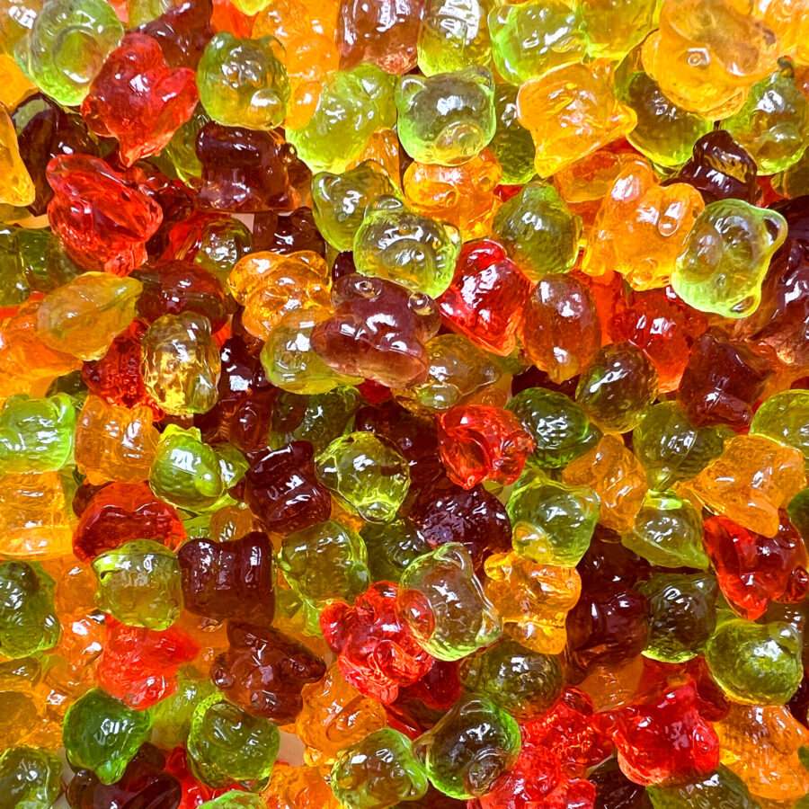 Sugar-Free 3D Gummy Bears Candy