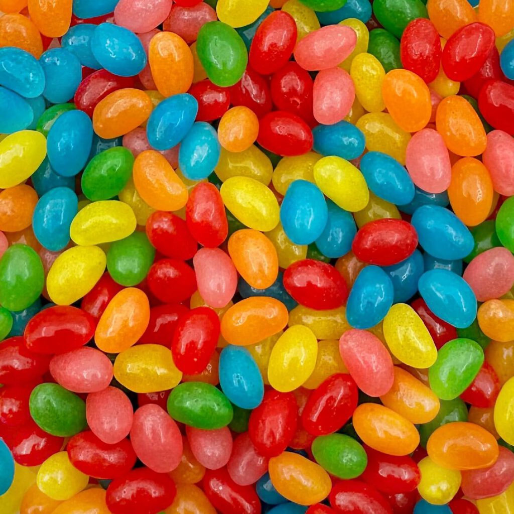 Mini Jelly Beans Candy, Pastel Colors