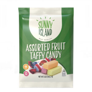 Assorted Fruit Taffy Candy