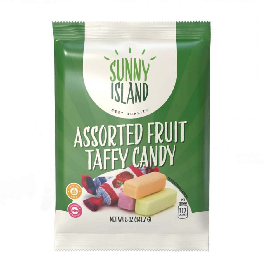 Assorted Fruit Taffy Candy