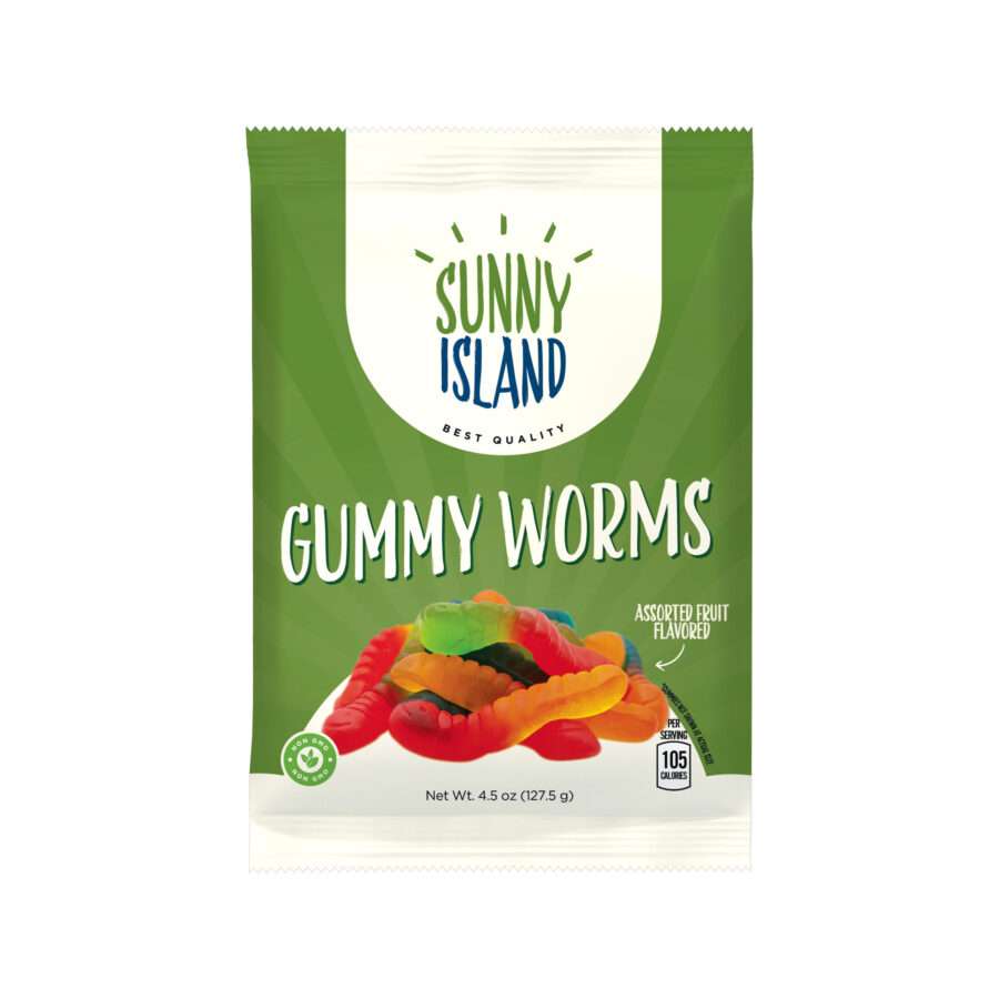 Gummy Worms Candy