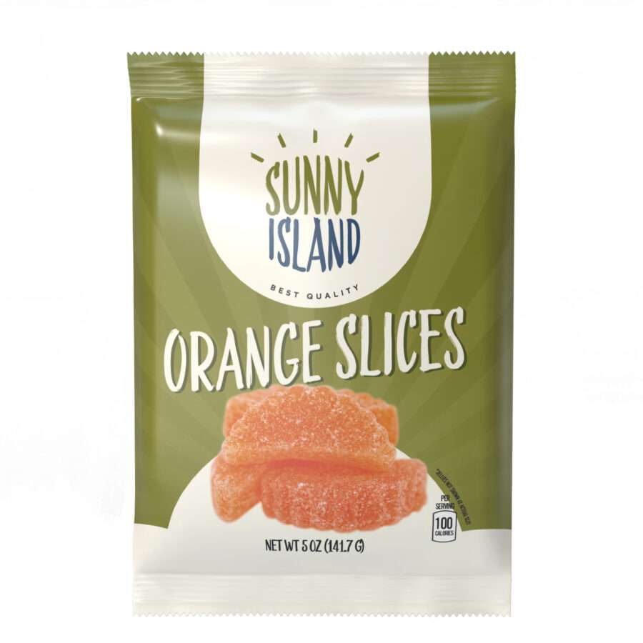 Orange Slices Starch Jelly Candy