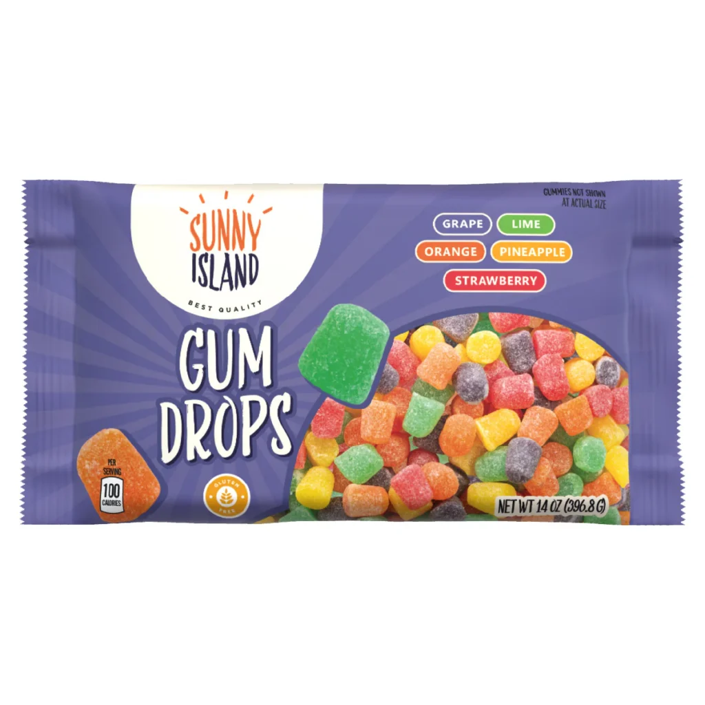 Gum Drops Starch Jelly Candy