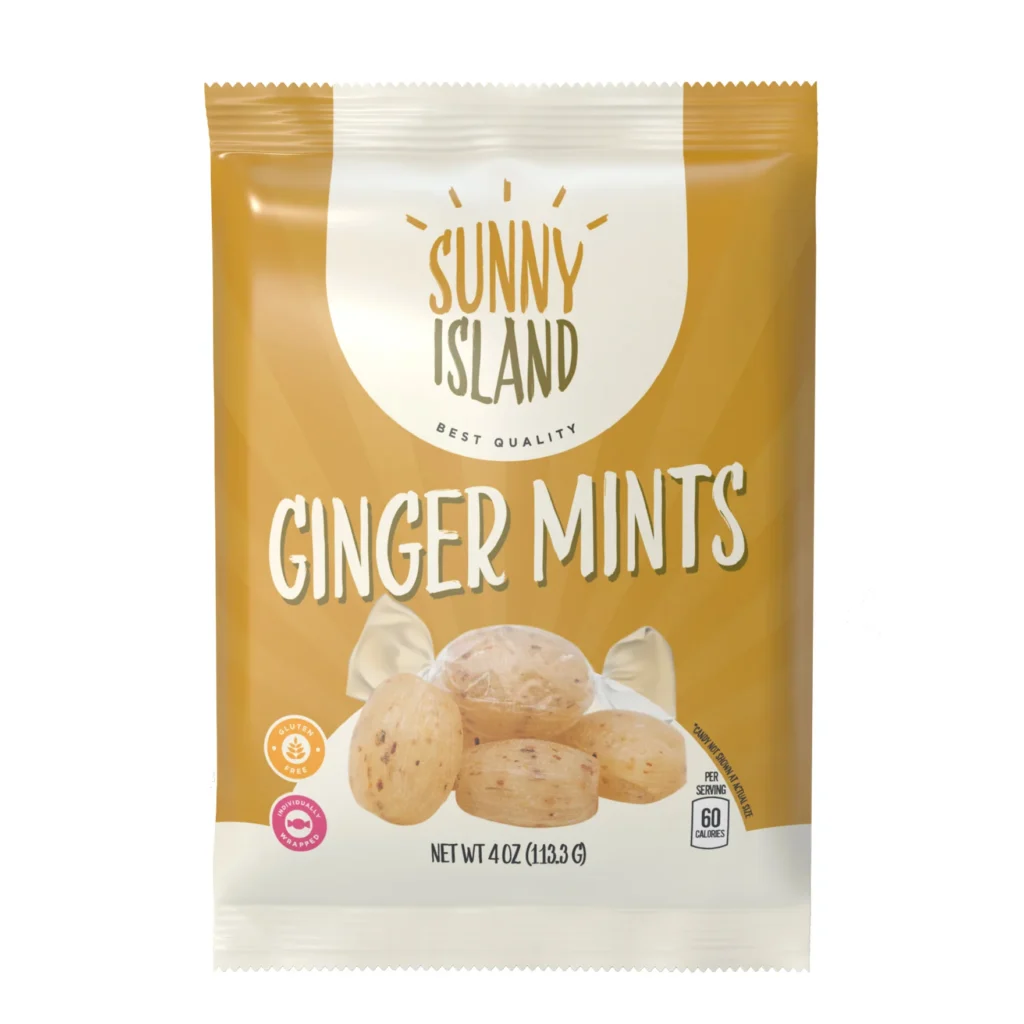 Ginger Mints Hard Candy