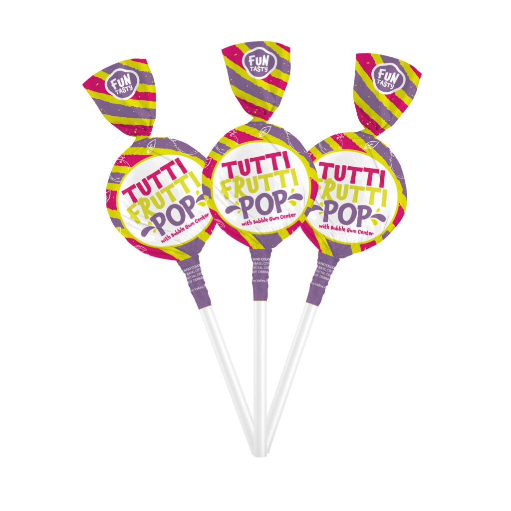 Tutti Frutti Lollipops