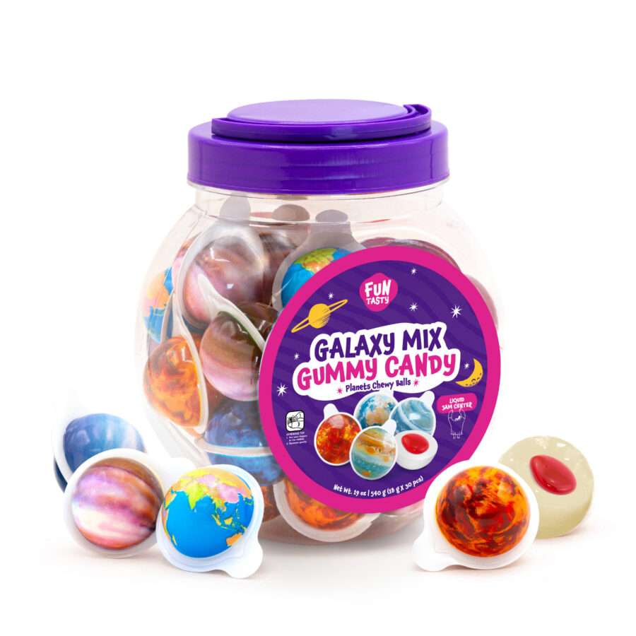 Planet Gummy Balls – Jam Filled