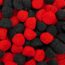 Berries Gummy Candy, Crunchy Raspberry and Blackberry Chews