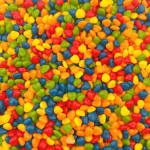 Assorted Flavors Dragee Hard Candy