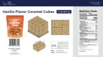 Caramel Cubes Vanilla Flavor