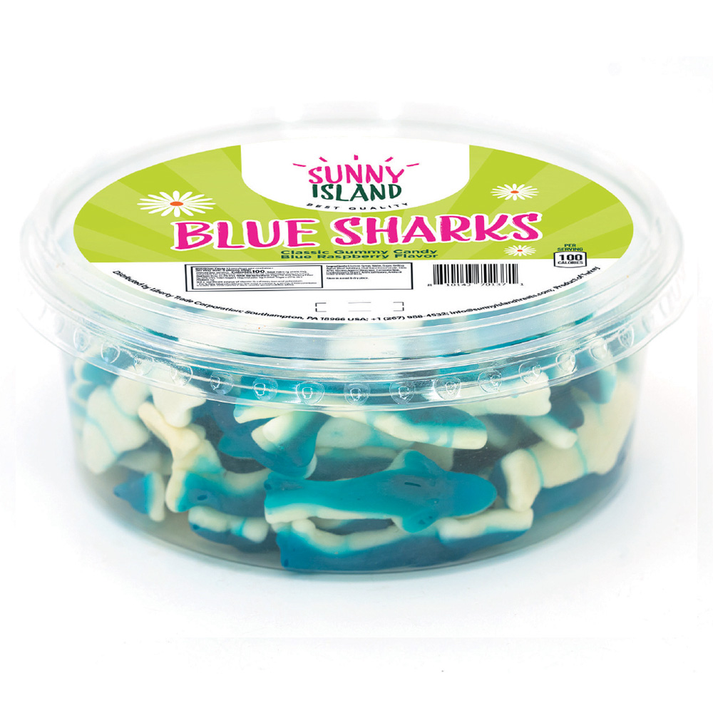 Blue Sharks Gummy Candy