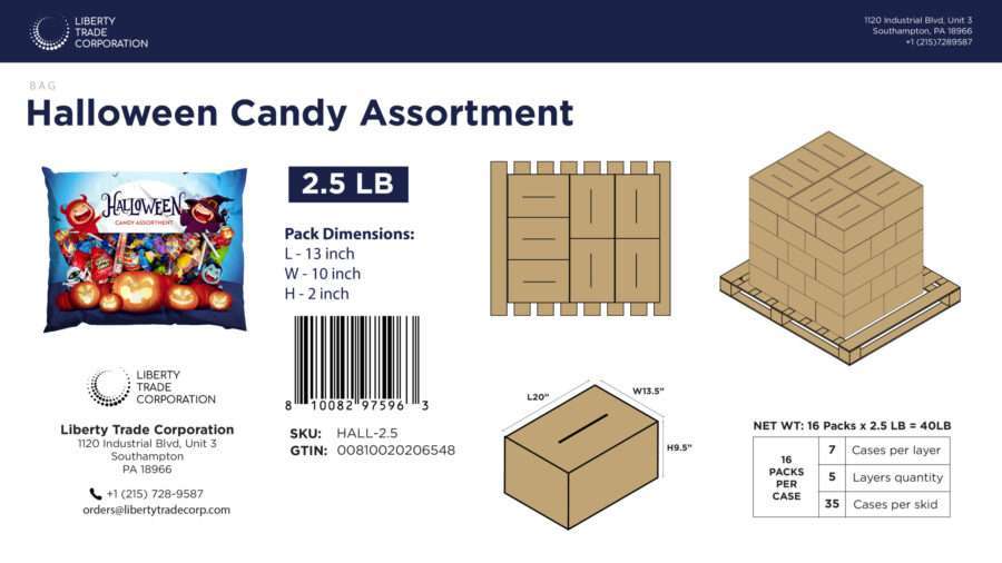 Halloween Candy Assortment #1