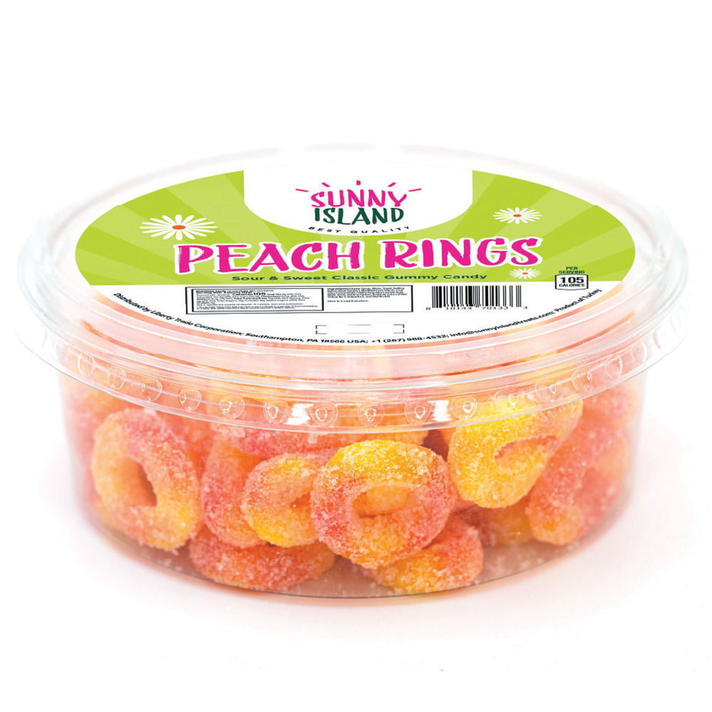 Peach Rings Gummy Candy