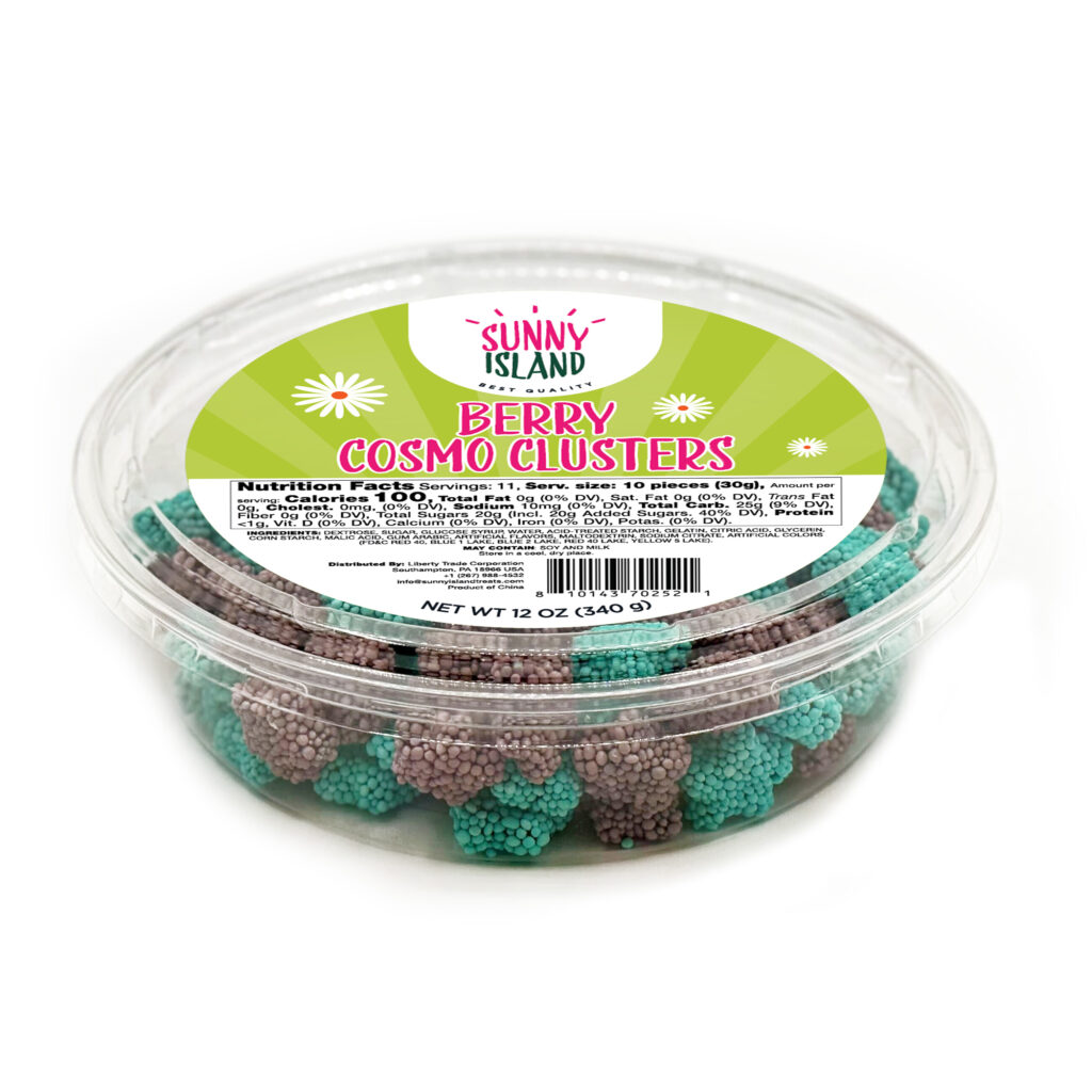 Berry Cosmo Clusters Candy