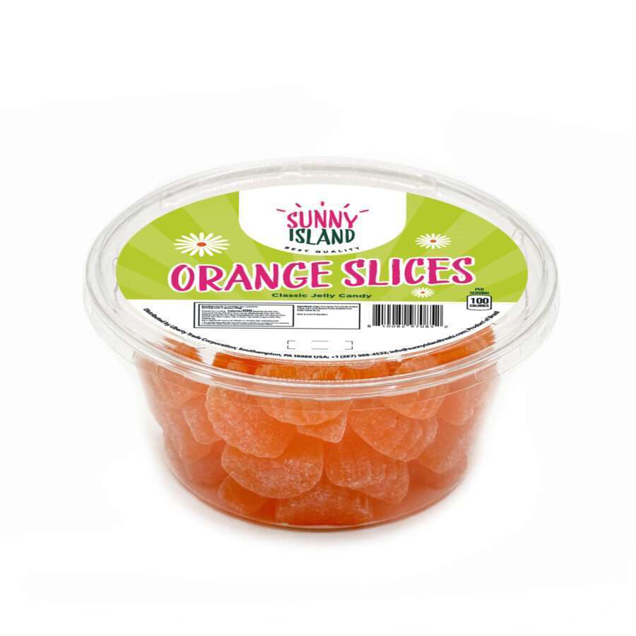 Orange Slices Starch Jelly Candy