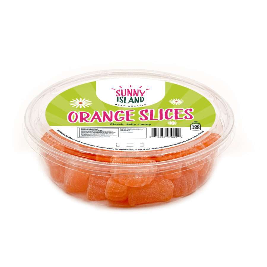 Orange Slices Starch Jelly Candy