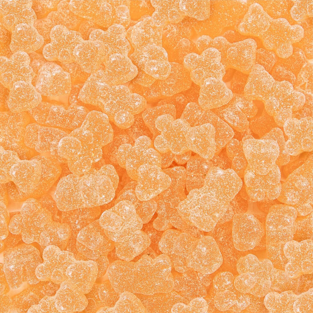 Sour Orange Bear Starch Jelly Candy
