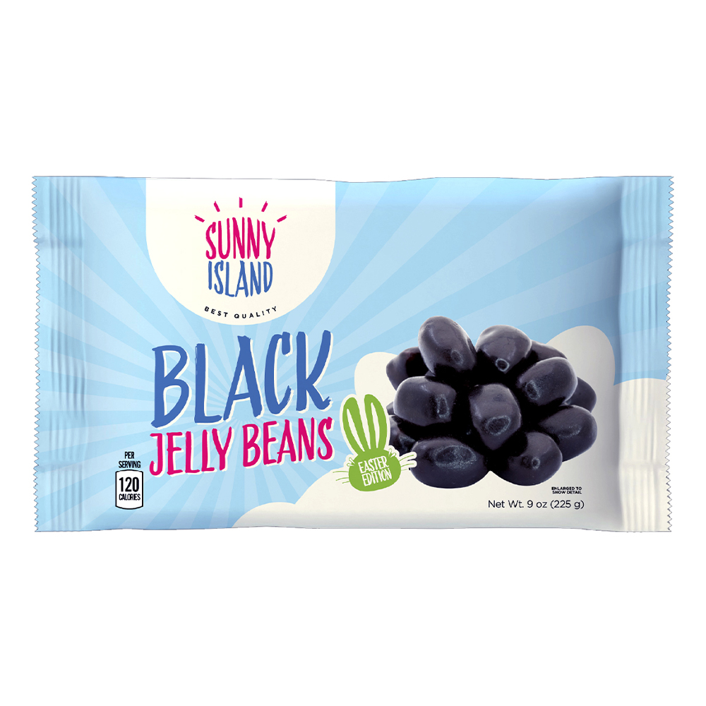 Black Licorice Jelly Beans Candy