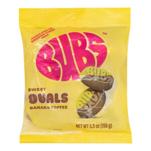 BUBS Sweet Ovals Banana Toffee