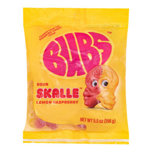 BUBS Sour Skalle Lemon Raspberry