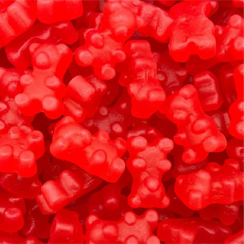 Large Cinnamon Bears Starch Jelly Candy