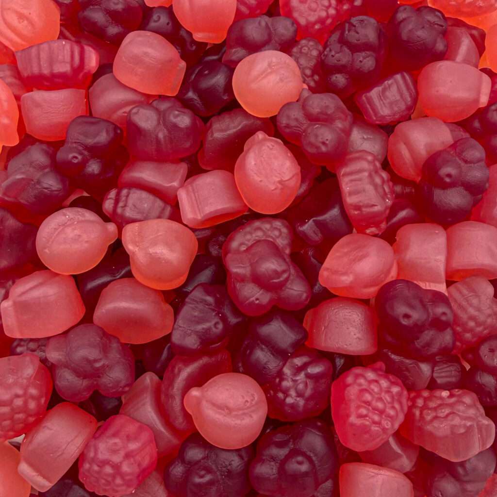 Real Fruit Berry Jelly Candy
