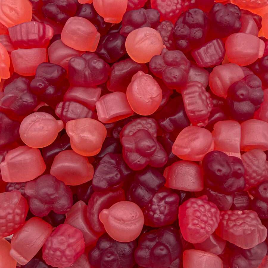 Real Fruit Berry Jelly Candy
