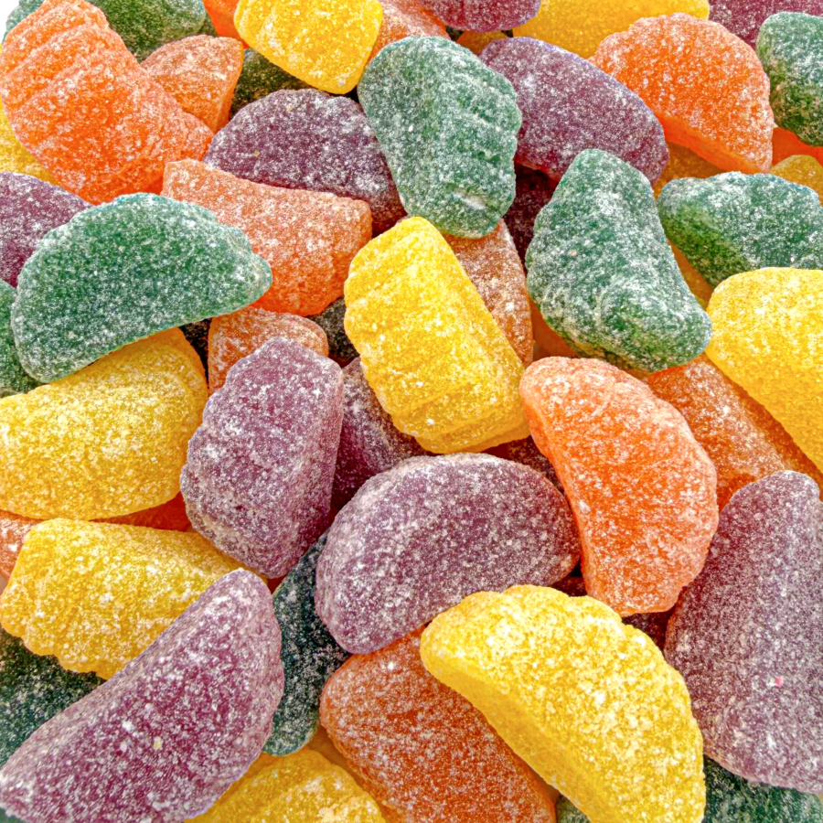 Fruit Slices Natural Colors and Flavor | Jelly Candy