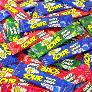 Sour Zap Sour Taffy Candy